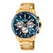 Festina Timeless Chrono F20634/2 Herenhorloge Goudkleurig Blauw