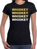 Bellatio Decorations Shoppartners Bv Whiskey drank fun t-shirt zwart voor dames S