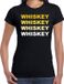 Bellatio Decorations Shoppartners Bv Whiskey drank fun t-shirt zwart voor dames S