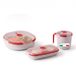 Snips 3-delige Magnetron-kookset, Made in Italy | Inclusief 2 l-stomer, eierkoker, omeletmaker en 0,7 l-soepbeker