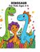 Dinosaur Coloring Book for Kids Ages 3-6