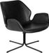 Zuiver Nikki fauteuil zwart