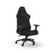 Corsair TC100 Fauteuil de jeu décontracté - Noir - Tissu - Siège et dossier rembourrés - Ergonomique