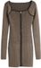 Desigual Robe t-shirt Kirkwall Marron Coton Manches longues Col en V Taille L
