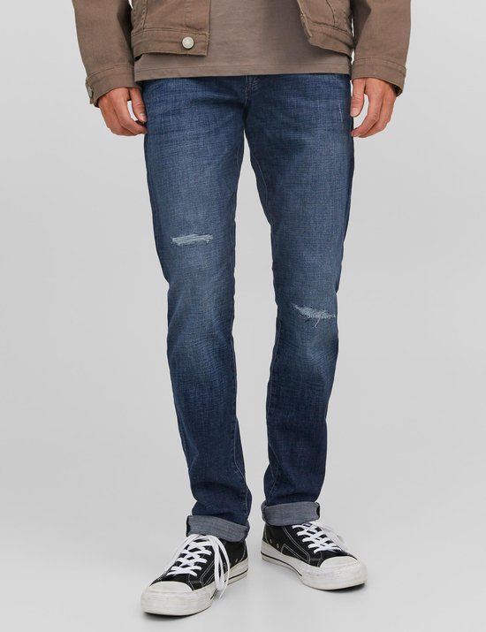 JACK & JONES Glenn Fox Loose Fit Jeans - Denim Blue - Men's W34/L32