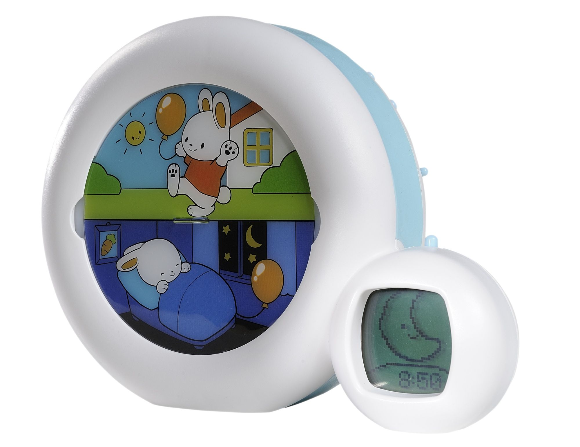 Kidsleep Moon - Nachtlampje/Slaaptrainer - Met muziek - Multi