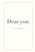 Dear You For my grandfather: A guided memory book to fill in for your grandfather, about memories, love, and everything he means to you.