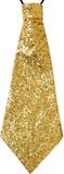 Widmann Gouden glitter stropdas