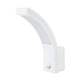 Brightium Led-sensorlamp, IP54, 10W, wit