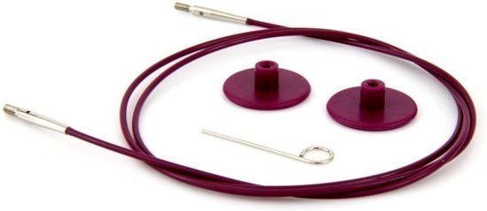 KnitPro kabel 150 cm - zwart