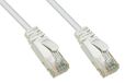 LINK LK6U015WS netwerkkabel CAT 6 niet afgeschermd UTP kleur wit HALOGENFREE MT 1,5 SLIM