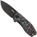 LionSteel Nano NA01-NB CPM MagnaCut, vieux noir Nebula FatCarbon couteau de poche