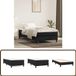 vidaXL Boxspringbedframe, zwart, 90x190 cm, fluweel