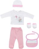 Interbaby Babykledingset Olifant Katoen Roze Maat 50/68 5-delig