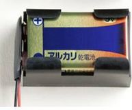 Takachi BH9V2 Batterijhouder 1 9V (blok) Drukknopaansluiting, Kabel (l x b x h) 49.3 x 29.2 x 20 mm