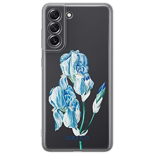 ERT GROUP Mobiele Telefoonhoesje voor Samsung S21 FE - Babaco Flowers 025 - Origineel