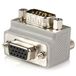 Rechte StarTech.com VGA-adapter, rechthoekig, VGA naar VGA, mannelijk/vrouwelijk, type 2, VGA-stekker naar VGA-aansluiting (GC1515MFRA2), grijs