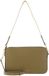 COCCINELLE Leren schoudertas Tebe Mini Bag Grained Leather Seagrass kaki