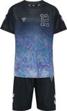 Hummel Hmlshimmer Set 228902 Noir Coton Enfant Ensemble de sport
