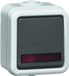 Honeywell Peha Splashproof Installatie Schakelaar - Wisselschakelaar - Opbouw - Gris