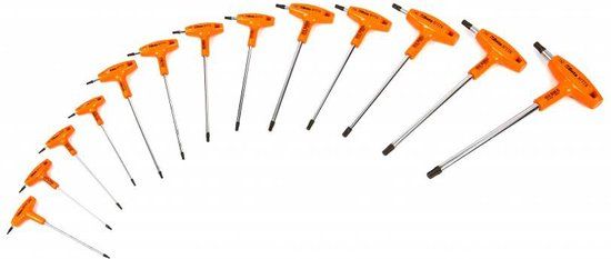 Beta Haakse stiftsleutels voor Torx® schroeven en krachthandgreep 97TTX 50