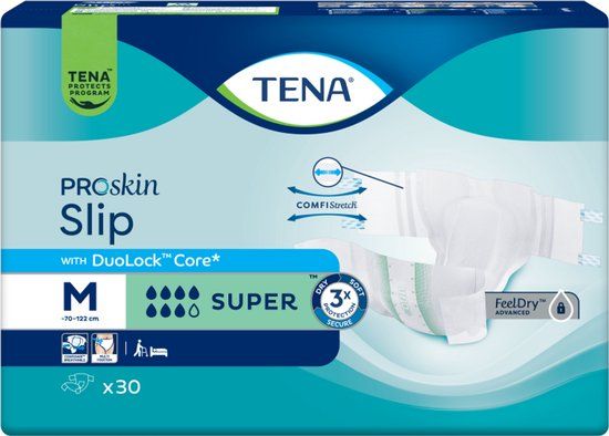 Tena Proskin Slip Super Medium - 30 stuks