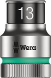 Wera 05003735001 8790 HMC HF Zyklop douille à main et machine avec entraînement 1/2 avec fonction de maintien 15 x 37mm