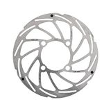 XLC Unisex – volwassenen remschijf -2500322940, zilver, 160 mm