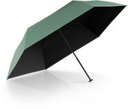 doppler Zero Ultra Sun Mini Uni Solid Malachite Green / Black Lichtgroen paraplu