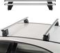 Menabo barres de toit porte-bagages pour Peugeot 5008, années de modèle 2009-2016, barre transversale, certification ABE, aluminium, gris