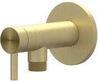 Sanibell IVY Hoekstopkraan 1/2 x 3/8 - RVS316 Brossé Or Mat PVD