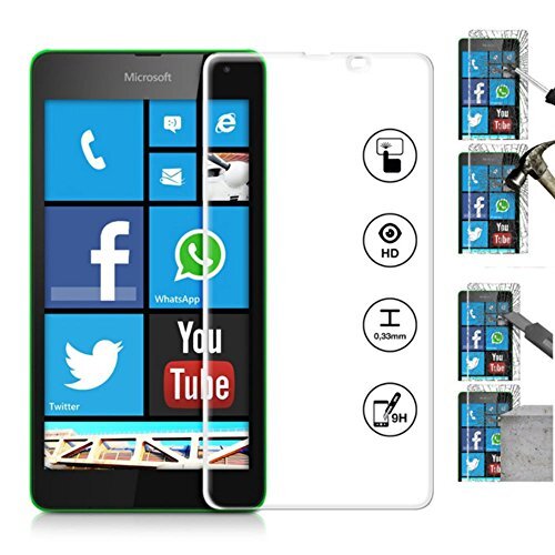 Mobility gear MG-GLASS-M535 displaybeschermfolie voor Microsoft Lumia 535