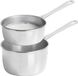 Kinvara Casserole et poêle à sauce - Set de 2 - Inox - Argent