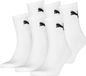 Puma Sokken Set van 6 Wit Unisex Katoen/Polyester/Polyamide Schoenmaat 43-46