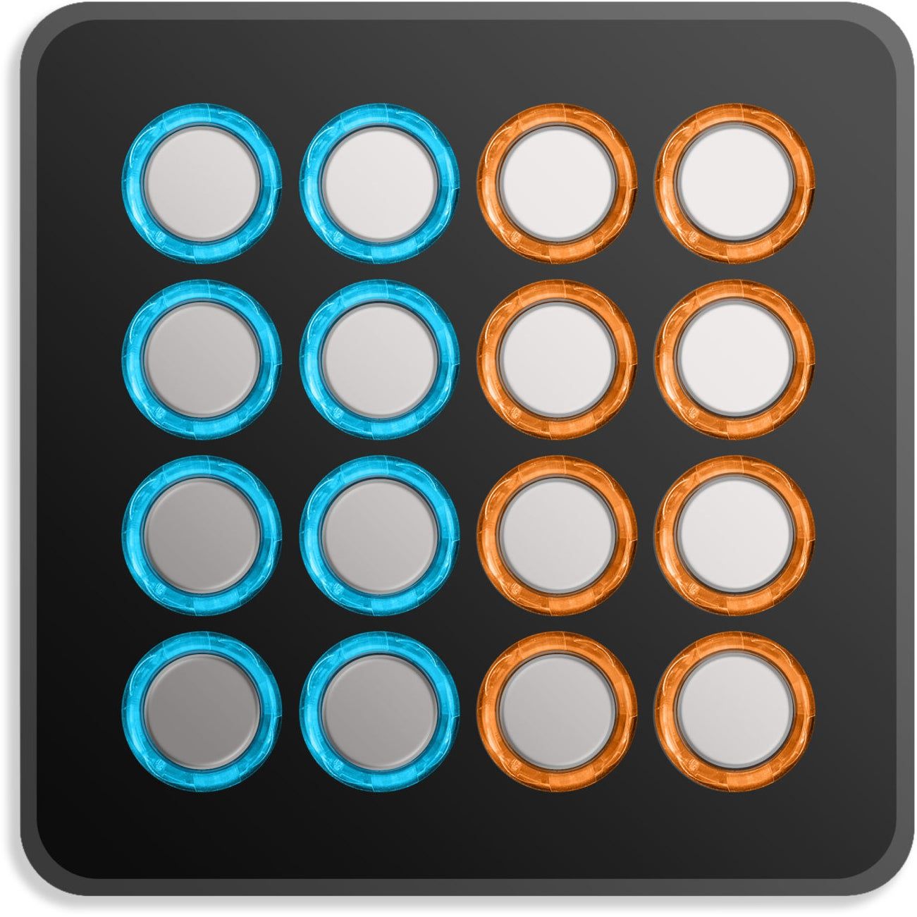 DJ TechTools Midi Fighter Spectra - Silver