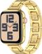 By Qubix - Slim Stainless Steel Quick-Release Band (Small) - Gold