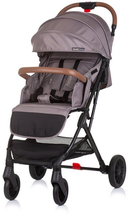 Chipolino Fantasy Buggy – Tiramisu – 0-15 kg – Luchtbanden – Verstelbare Rugleuning