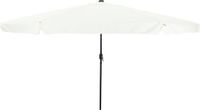 vidaXL Stokparasol 395 x 395 x 245 cm Polyester Rond Zand en Antraciet