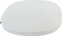 Ramm WC-zitting, compatibel met Cersanit Facile, antibacterieel duroplast, metalen scharnier
