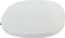 Ramm WC-zitting, compatibel met Cersanit Facile, antibacterieel duroplast, metalen scharnier