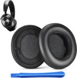 SteelSeries Zachte oorkussentjes van leer als vervanging voor de SteelSeries Arctis Nova Pro Wireless-hoofdtelefoon – zwart