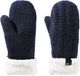 Jack Wolfskin HIGHLOFT KNIT MITTEN W Dames Wintersporthandschoenen - Maat S - dusty grey