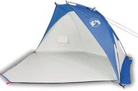 vidaXL Strandtent 268x223x125 cm 185T polyester azuurblauw
