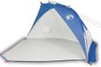 vidaXL Strandtent 268x223x125 cm 185T polyester azuurblauw