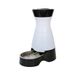PetSafe Gezond huisdierwaterstation - klein, 64 oz capaciteit - zwaartekracht huisdier waterfontein, automatische kat waterfontein, hond waterfontein, waterdispenser - verwijderbare roestvrijstalen