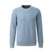 s.Oliver katoenen relaxed fit gebreide trui - blauw