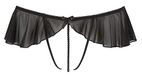 Cottelli LINGERIE Cordon à volants S Noir