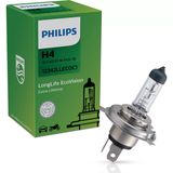 Philips LongLife EcoVision 12342LLECOC1 H4 60W 12V 1650lm 3100K 1500h High Beam