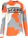 Acerbis MX Linear Sumbawa Orange Gris Maillot Motocross Taille M
