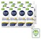 NIVEA MEN 12 x Sensitive Gesichtscreme mit LSF 15 - 75 ml - Großpackung